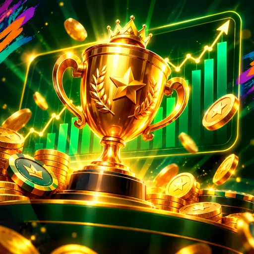 Gráfico comparando retorno teórico e volatilidade de jogos de cassino